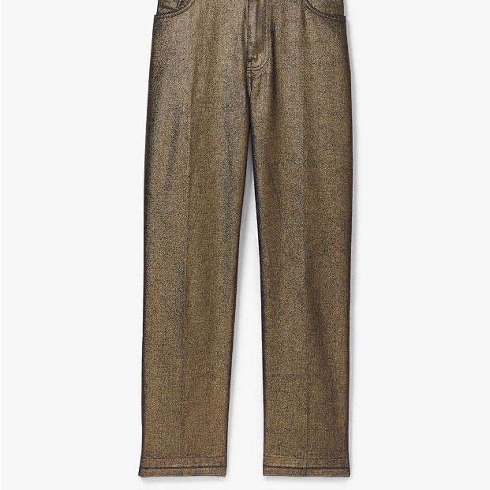 SALE! Kate Spade Women’s Metallic Gold Jeans